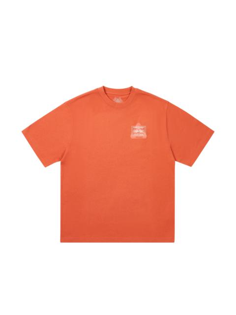 PALACE PORTER LOGO T-SHIRT ORANGE