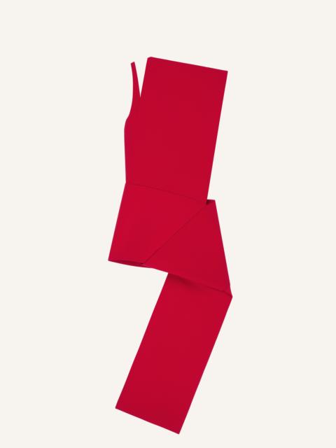 OBLIQUE CRÊPE DRESS