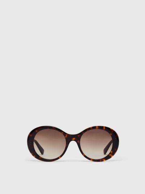Oversized Round Gradient Sunglasses