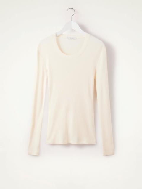 RIB LONG SLEEVE T-SHIRT
LARGE RIB JERSEY