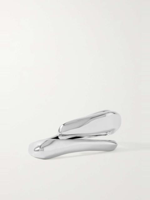 Gaze silver-tone ring