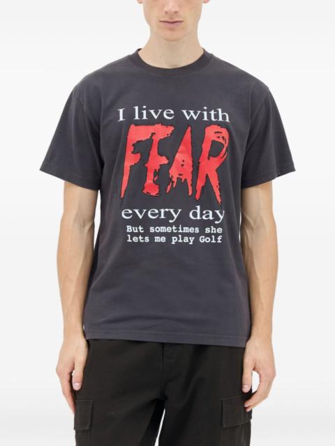 graphic-print crew-neck T-shirt