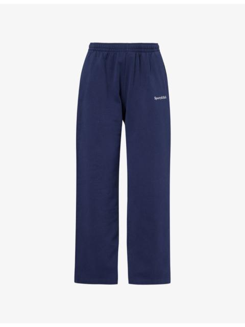 Ten Wide-Leg Cotton-Jersey Jogging Bottoms