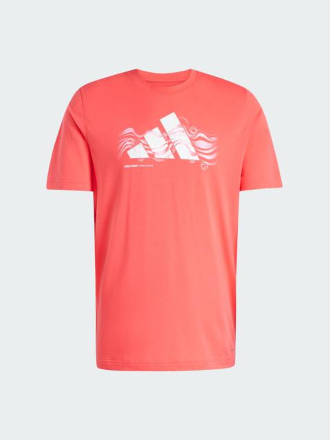 Tennis Logo Heat Graphic Tee
