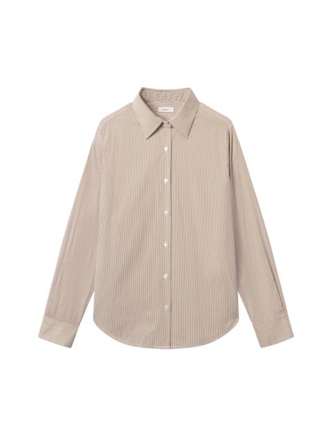 Mason Relaxed Cotton Stripe Shirt