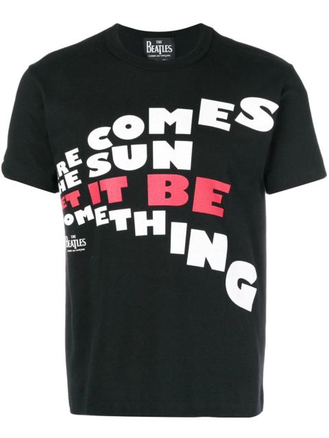 Beatles lyrics print T-shirt