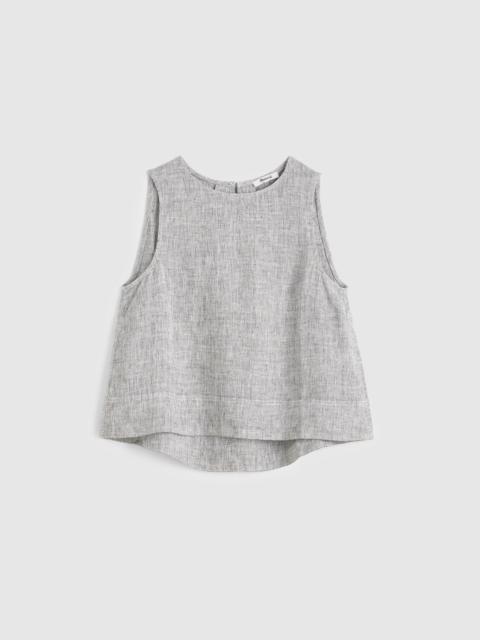 Shell Top in 100% Linen