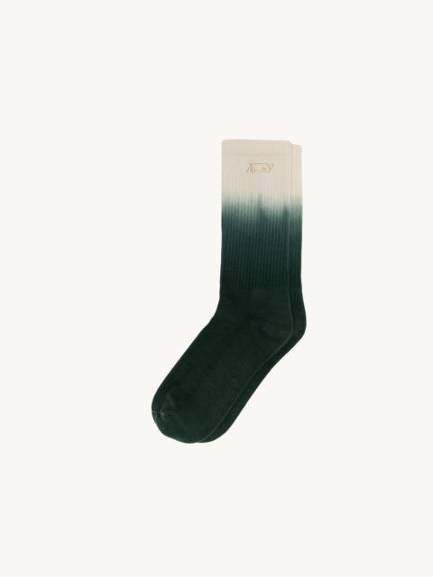 UNISEX TIE-DYE SOCKS WITH EMBROIDERED LOGO