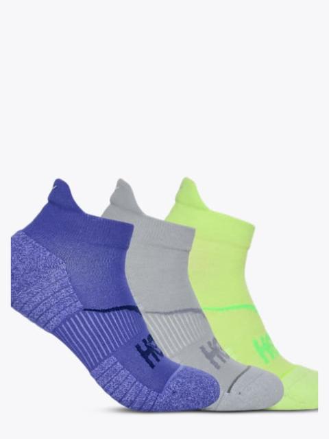 No-Show Run Sock 3-Pack in Celstl Blue/Minrl Blue/Neon Yuzu