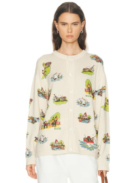 Beaded Camp Cardigan