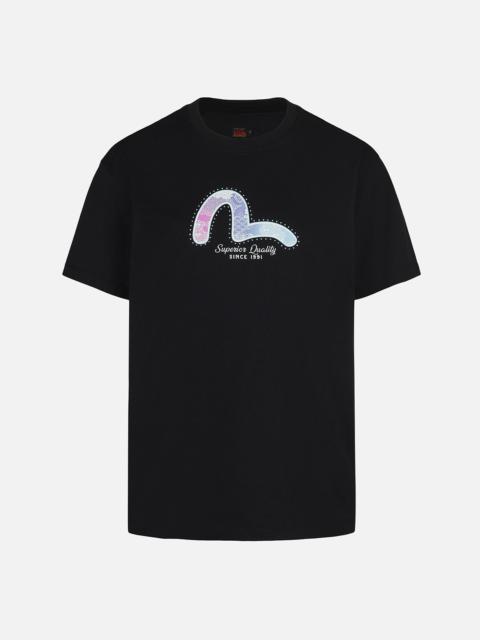 Seagull Foil Print Boyfriend T-shirt