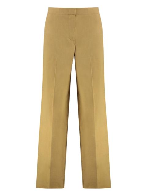 linen trousers
