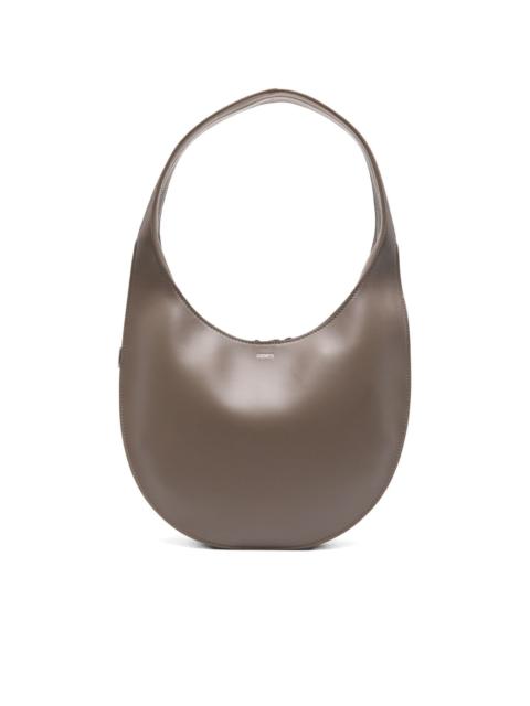 Swipe leather shoulder bag