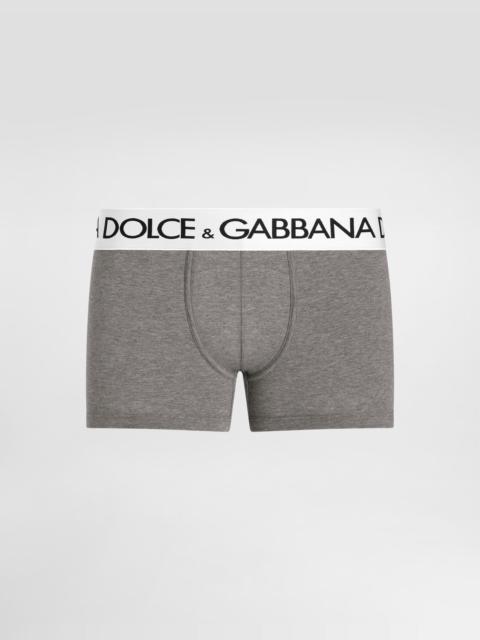 Two-way-stretch cotton jersey regular-fit boxers