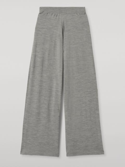 Ina Grey Merino Trousers