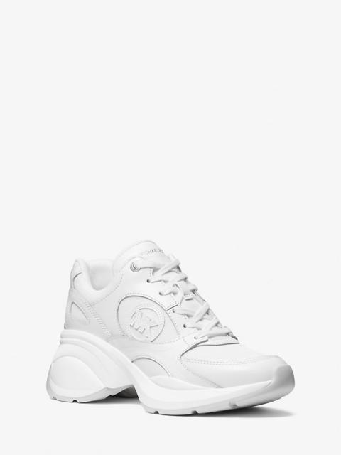 Zuma Leather and Mesh Trainer