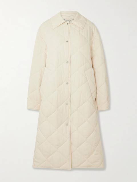 Penny Quilted Shell Coat