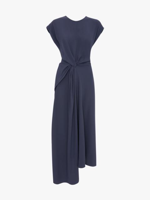 Aria Midi Dress In Eclipse