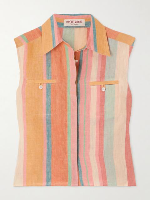 Ylenia Striped Linen Shirt
