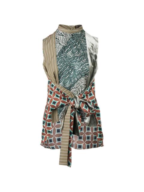 geometric-pattern top