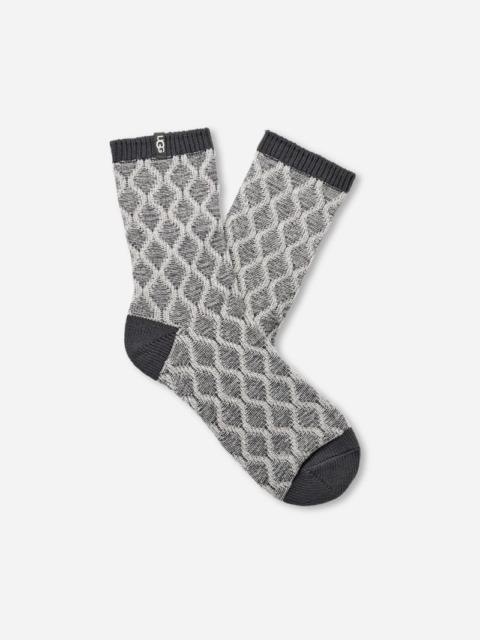 ® Men's Elliot Sock Cotton Blend in Ink/Ink