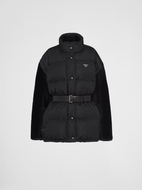 Re-Nylon down jacket