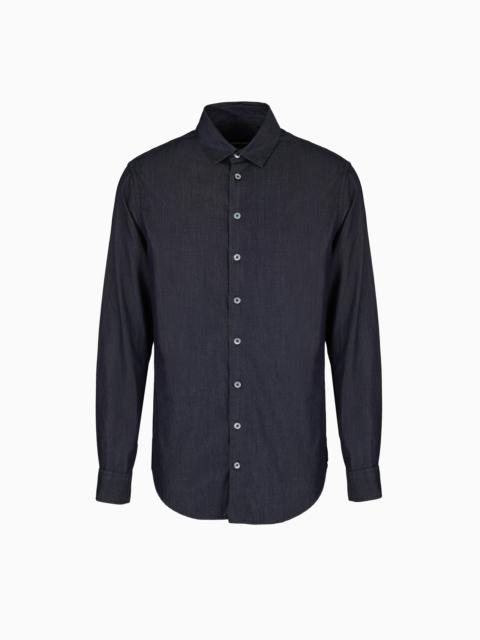 Denim Collection cotton denim shirt