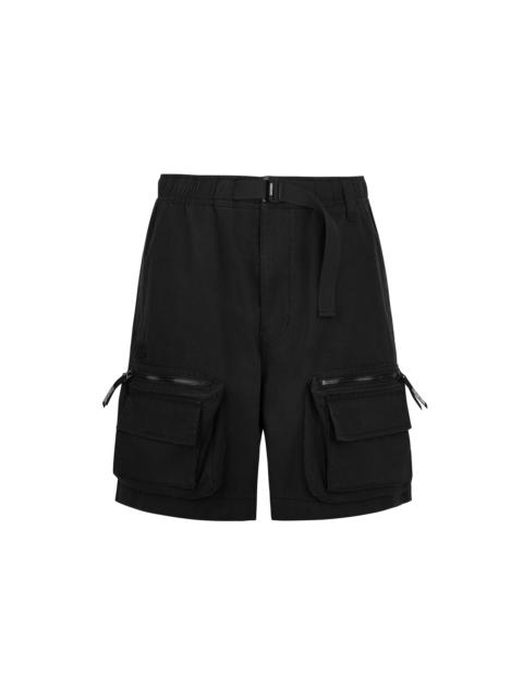 Multi-Pocket Relax Fit Cargo Shorts
