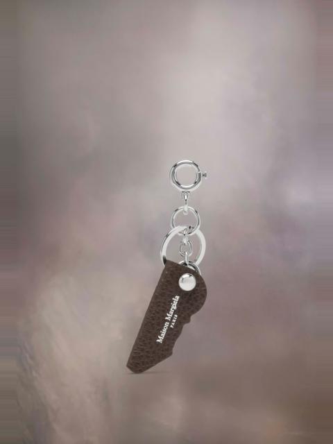 Logo leather keyring