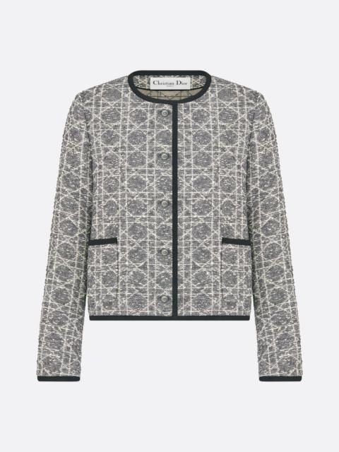 Macrocannage Cropped Jacket