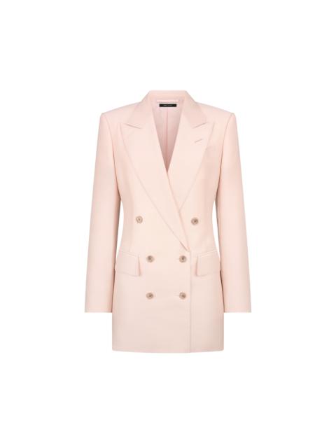 DOUBLE BREASTED PEAK LAPEL JACKET