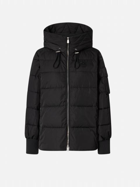 TECHNICAL CANVAS JACKET WITH HOOD