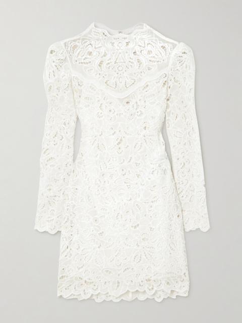 Daphne Broderie Anglaise Ramie Mini Dress