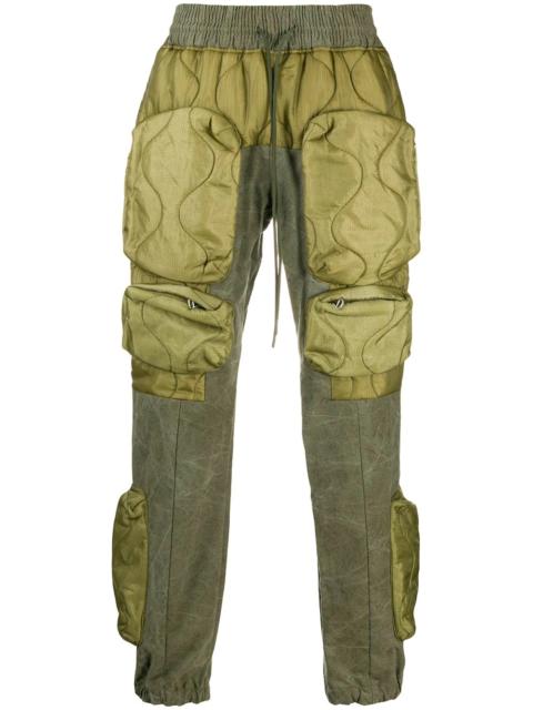 padded cargo trousers