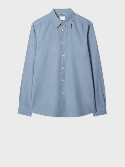 Light Blue Lyocell-Cotton Shirt