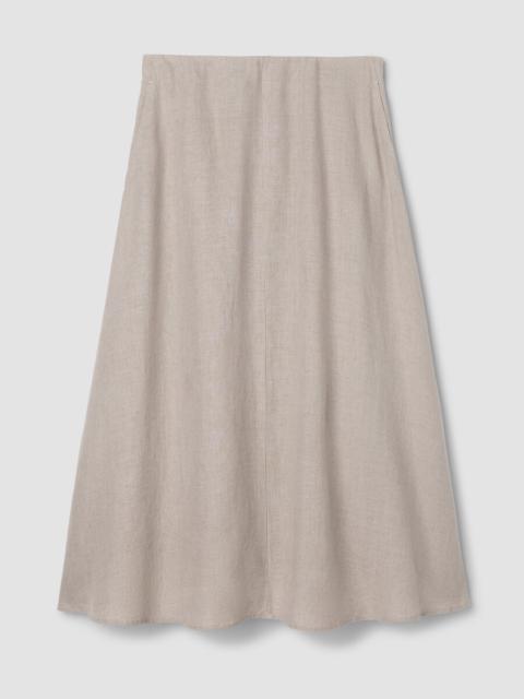 Organic Linen Half-Circle Skirt