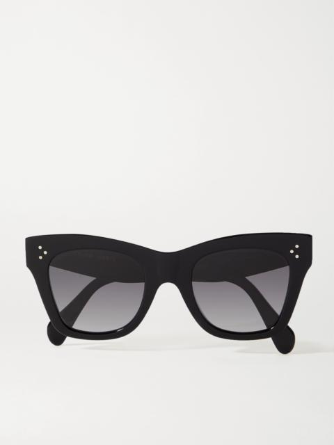 Oversized Cat-eye Acetate Sunglasses