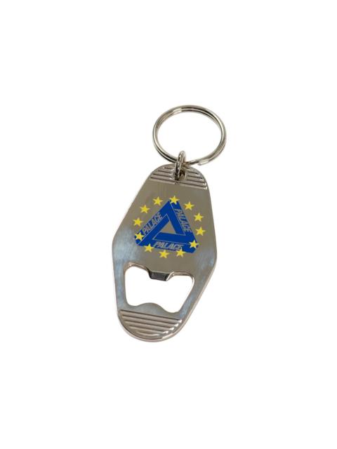 Palace Eu Tri Bottle Opener Keyring Silver