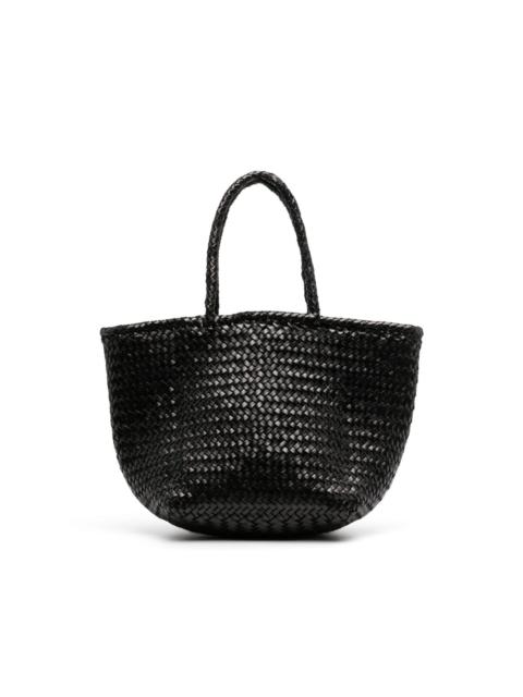 Grace Basket leather tote bag