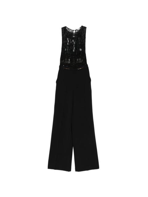 Elisabetta Franchi Sequin-embelished Jumpsuit