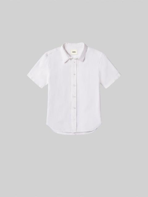 Cairo Short Sleeve Linen Shirt
In White