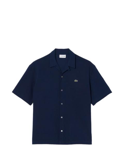 short-sleeve button-up shirt