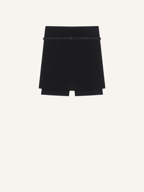 BELTED JERSEY SKORT