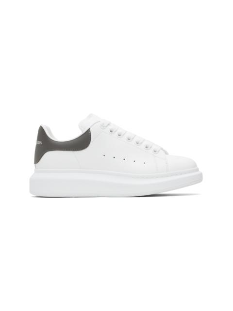 White & Gray Oversized Sneakers