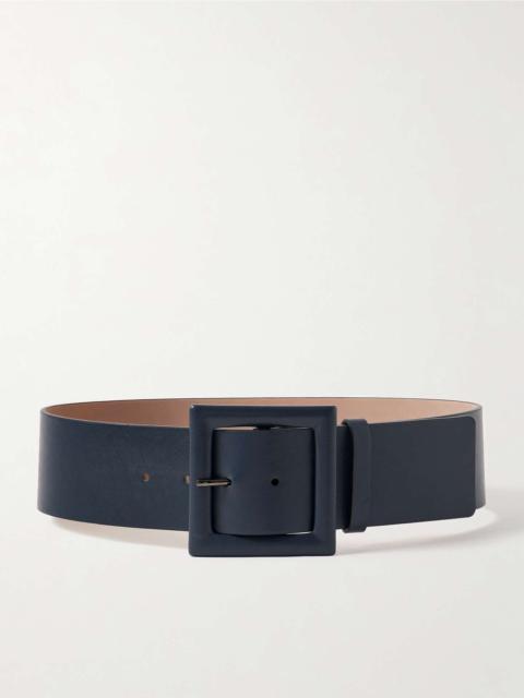 Icon leather belt Navy