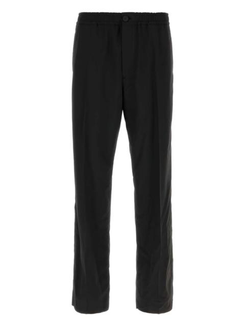 drawstring-waist trousers