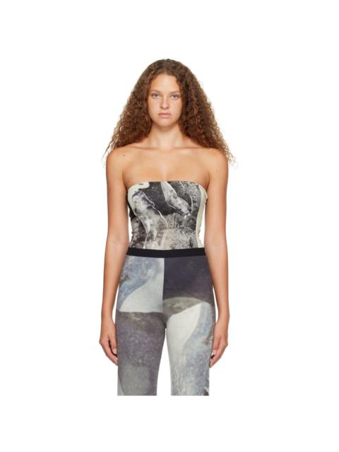 Gray Garden Angel Bodysuit