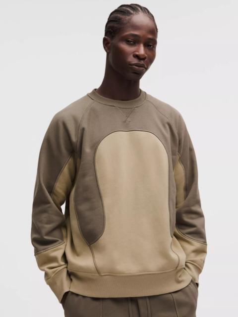 Cotton Fleece Oversized Crew *SLNSH Collection