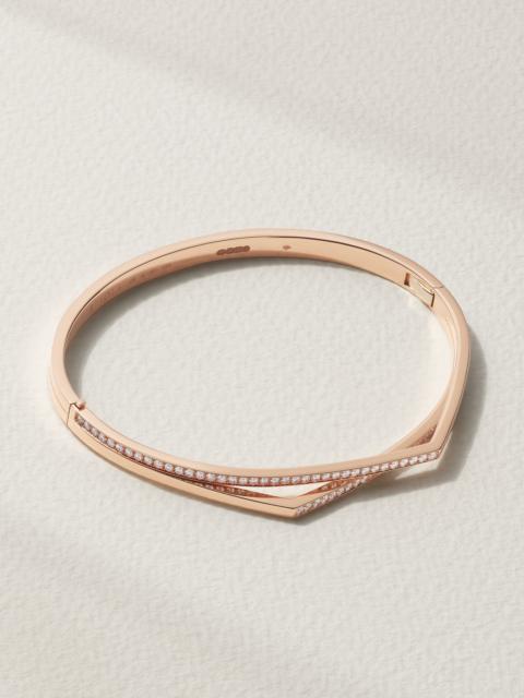 Antifer 18-karat Rose Gold Diamond Bracelet