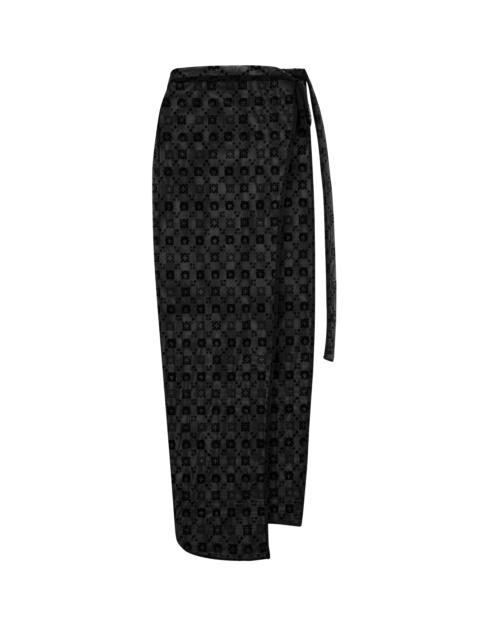 Moonogram meshflock cover-ups